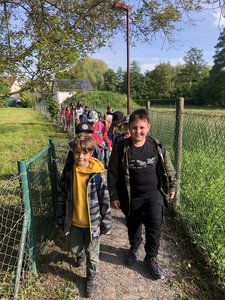 Wandertag der Grundschule Kürnbach